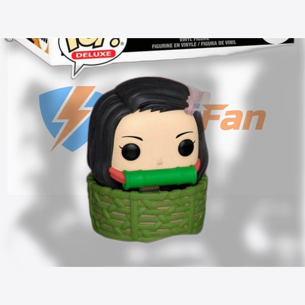 Funko Figura POP Deluxe Demon Slayer Kimetsu no Yaiba Nezuko Kamado in Basket Exclusive (imagen 6 de 6)