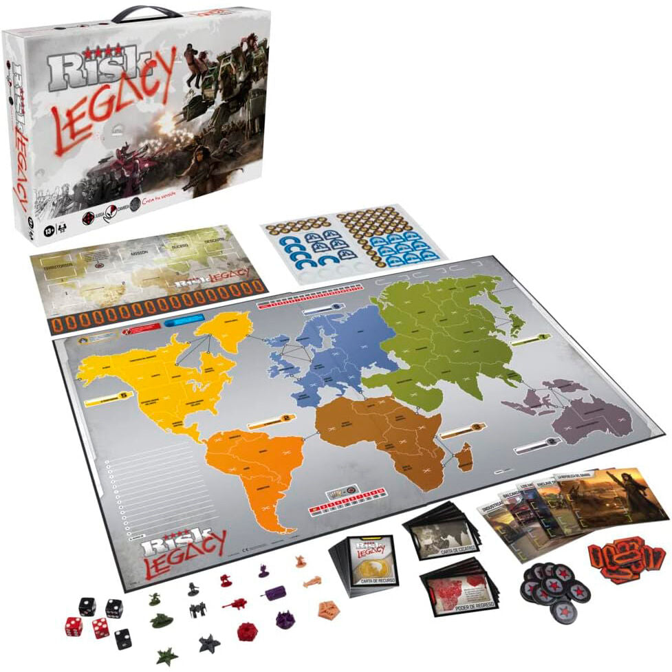 Hasbro Juego mesa Legacy Risk español (imagen 5 de 7)