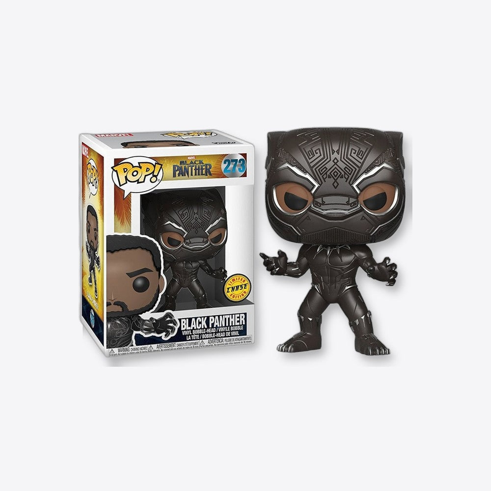 Funko Figura POP Marvel Black Panther Chase (imagen 2 de 6)