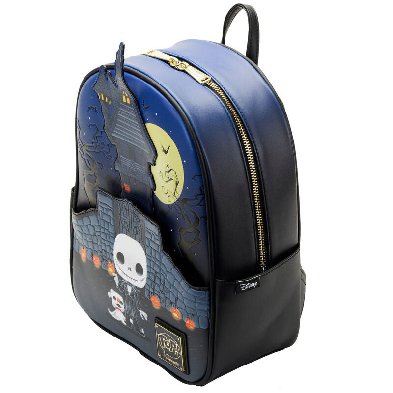 Mochila Jack Skellington Pesadilla Antes de Navidad Disney Loungefly 30cm (imagen 3 de 7)