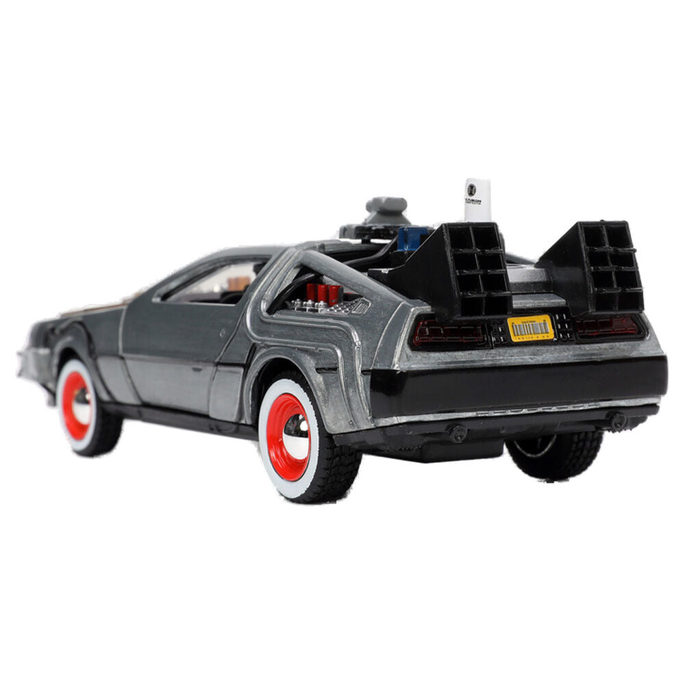 Regreso al Futuro Réplica DeLorean Time Machine Parte III Jada Toys