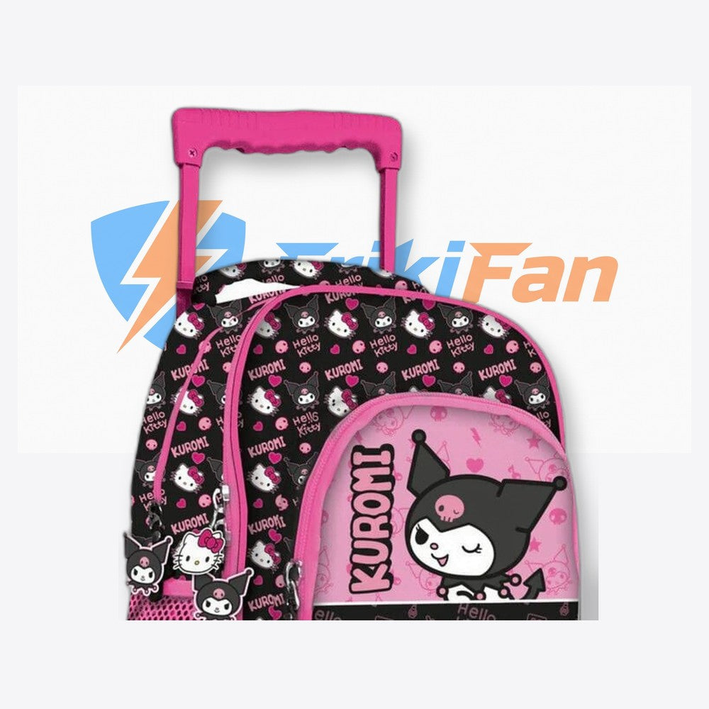 Manenti Trolley Kuromi & Hello Kitty 44cm (imagen 3 de 6)
