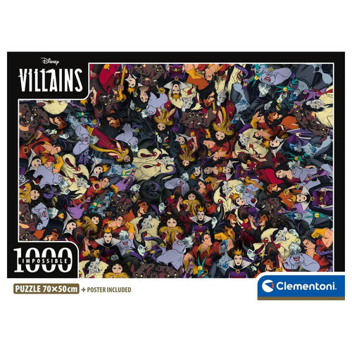 Disney Puzzle Imposible Villanos 1000 Piezas Ravensburger