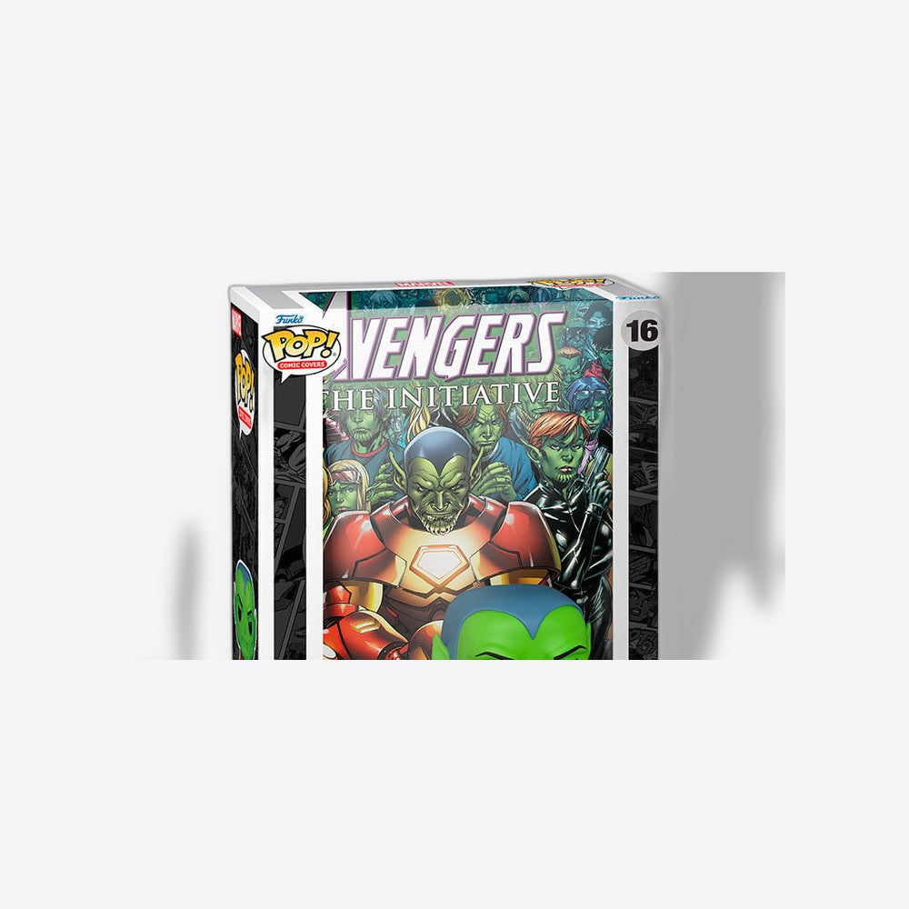 Funko Figura POP Album Marvel Los Vengadores Avengers Skrull as Iron Man Exclusive (imagen 4 de 6)