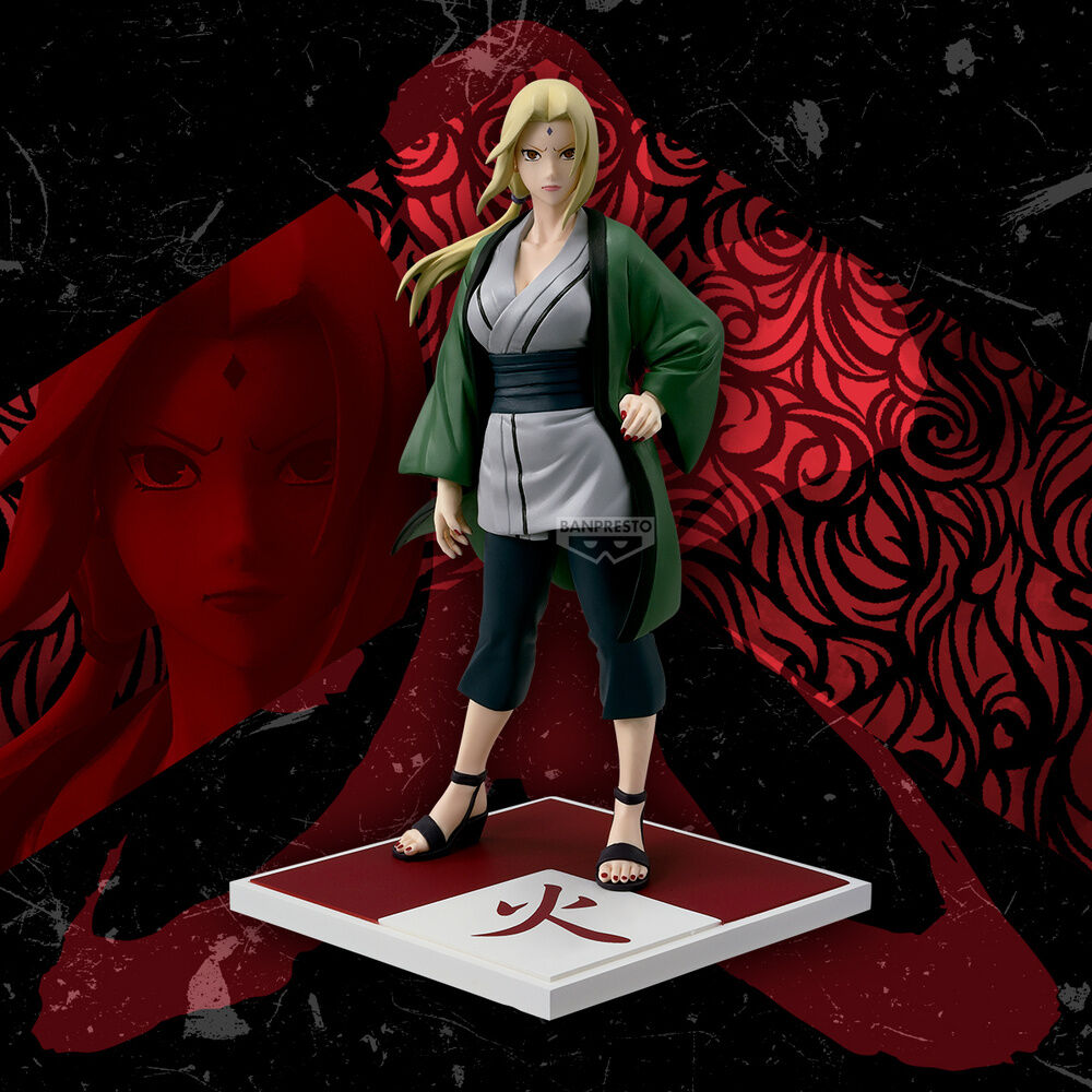 Banpresto Figura Tsunade Hokage Naruto Shippuden 17cm (imagen 6 de 7)