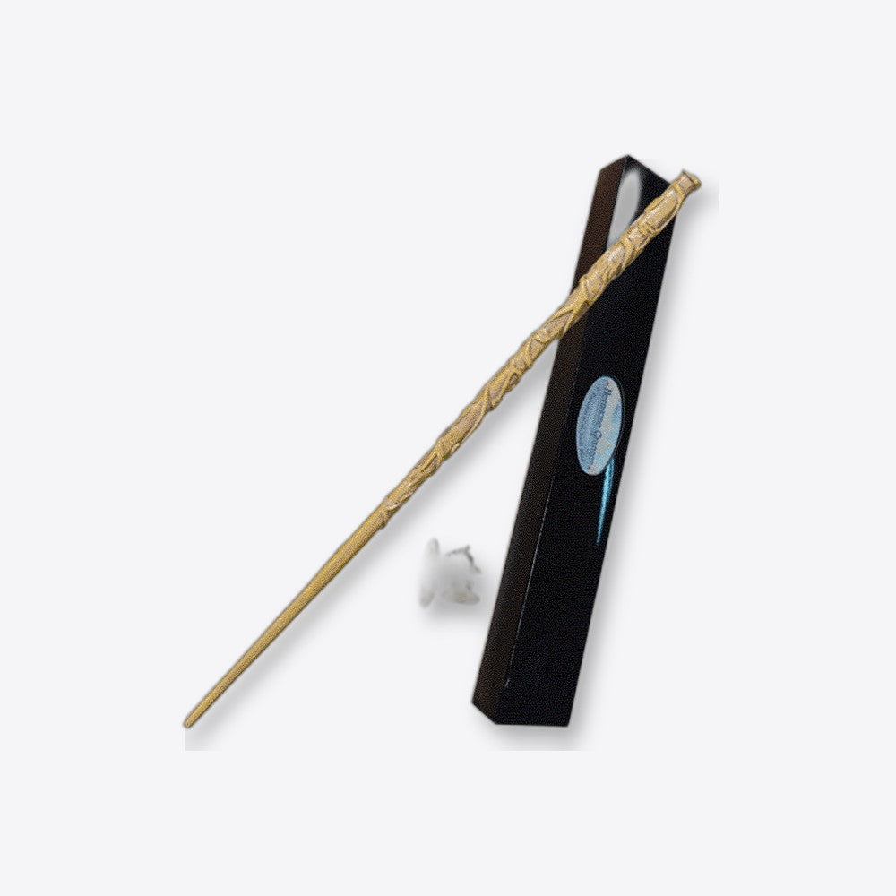 Replica the noble collection harry potter hermione granger varita con caja y placa de identificacion (imagen 2 de 6)