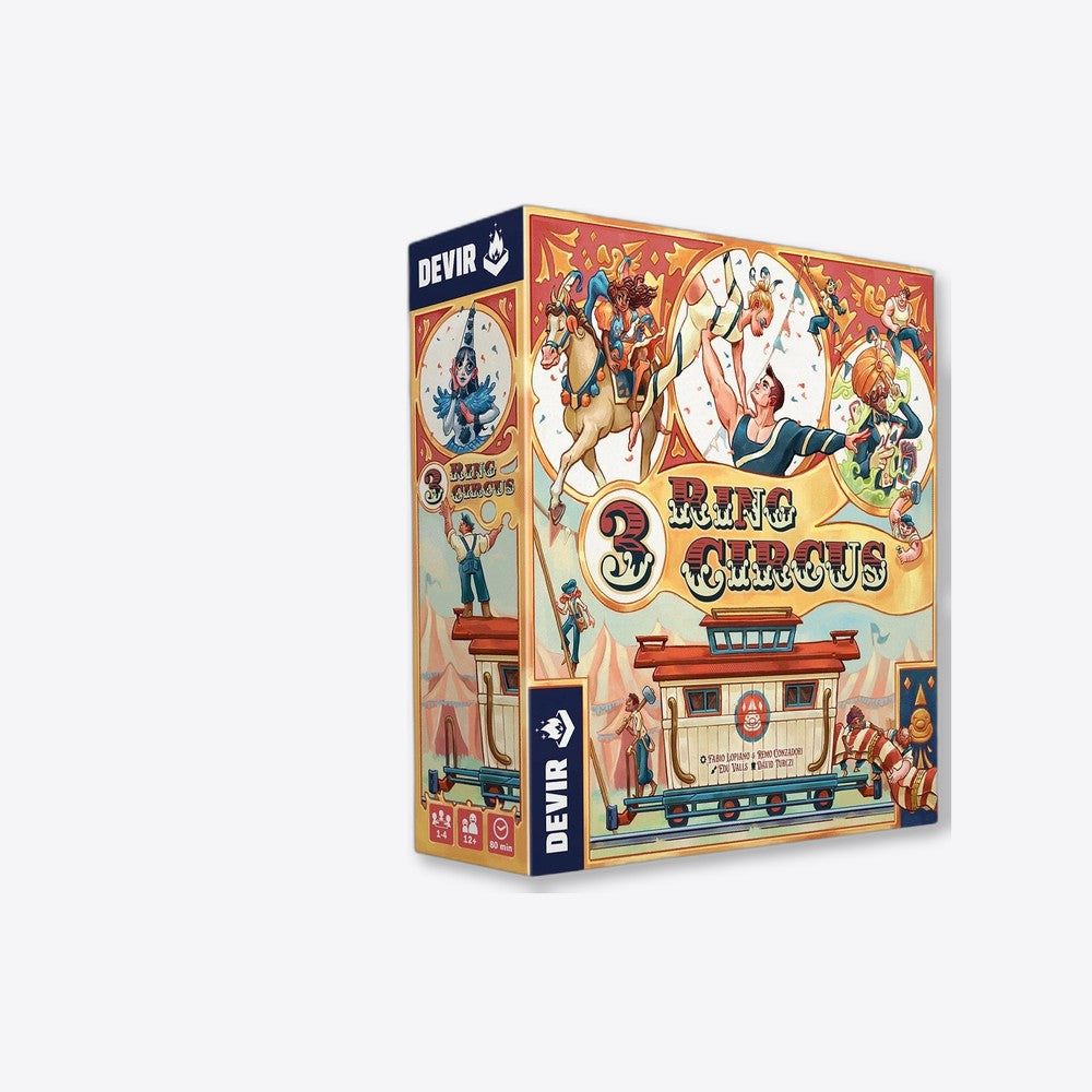 Juego de mesa devir 3 ring circus (imagen 4 de 6)