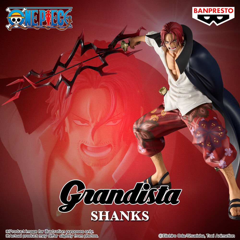 One Piece Figura Shanks Grandista Banpresto 22cm
