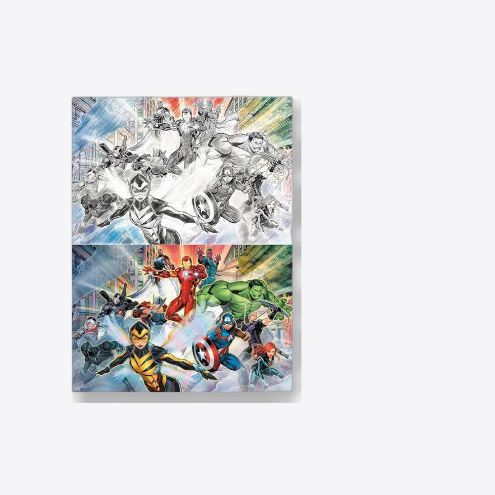 Desconocido Puzzle para rascar prime 3d marvel collage de personajes 150 piezas (imagen 6 de 6)