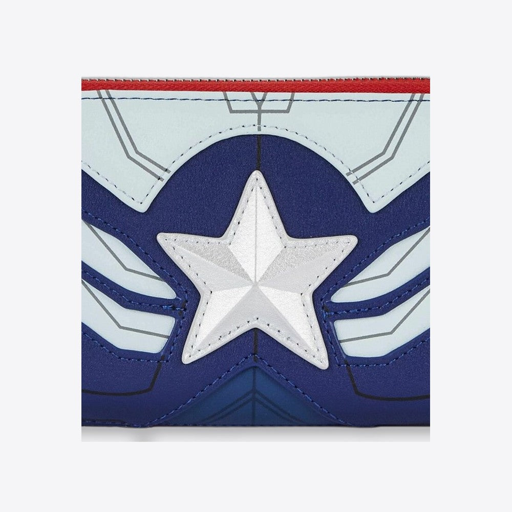 Cartera loungefly marvel falcon capitán américa cosplay (imagen 5 de 6)