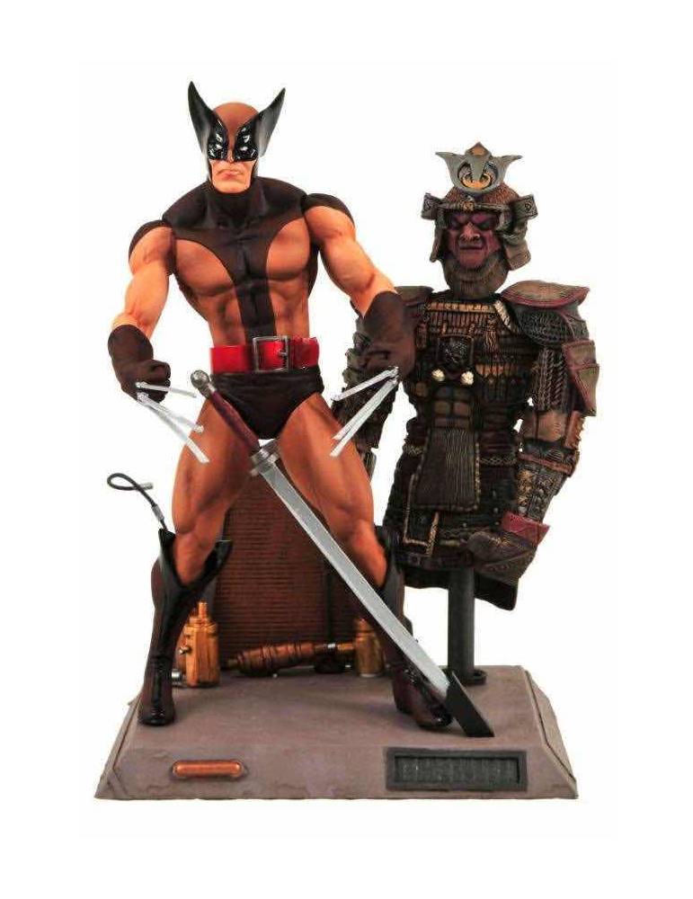 Diamond Select Toys Figura brown wolverine marvel select 18 cm