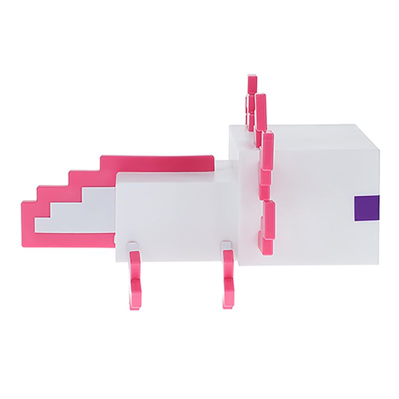 [Minecraft] Lámpara LED Ajolote 13cm Coleccionable (55 chars)