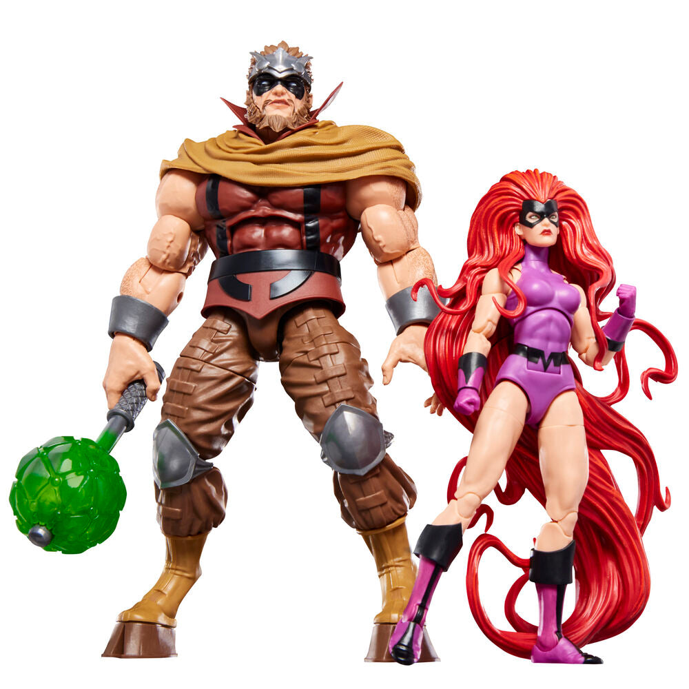 Hasbro Blister 2 figuras Medusa & Gorgon Inhumanos Marvel Legends Series 15cm (imagen 3 de 10)