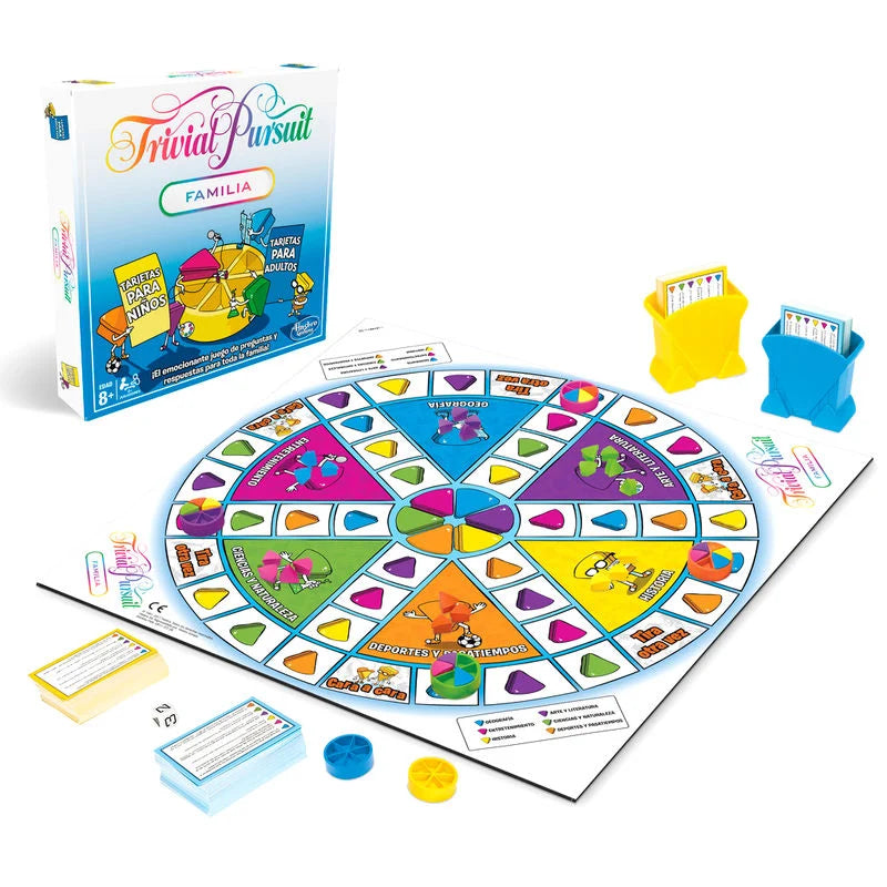 Juego de Mesa Trivial Pursuit Familia Español Hasbro