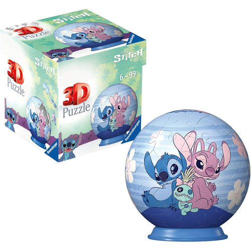 Disney Puzzle 3D Angel & Stitch 54 Piezas Lilo & Stitch