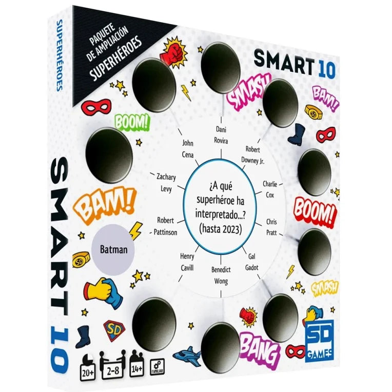 Expansion Superheroes Juego Smart 10 - Genérico | Sd Games