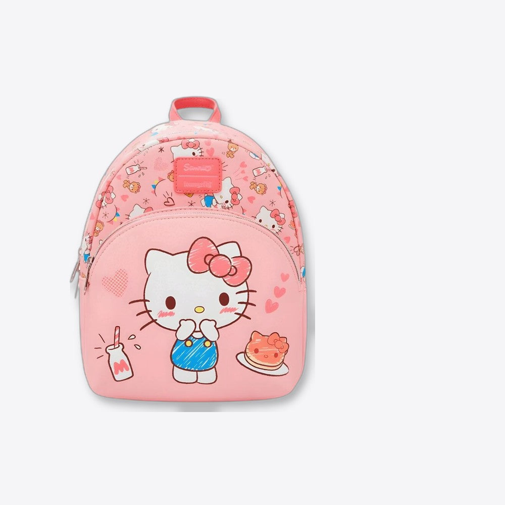 Lf | Lounfefly Mochila Tiny Chum & Treats Hello Kitty Loungefly 26cm (imagen 6 de 6)