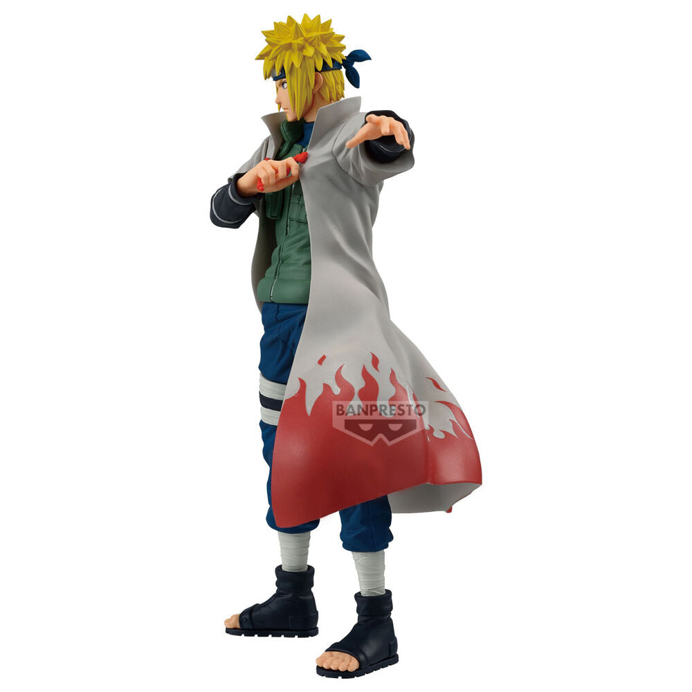 Banpresto Figura Minato Namikaze Naruto Shippuden 24cm (imagen 4 de 5)