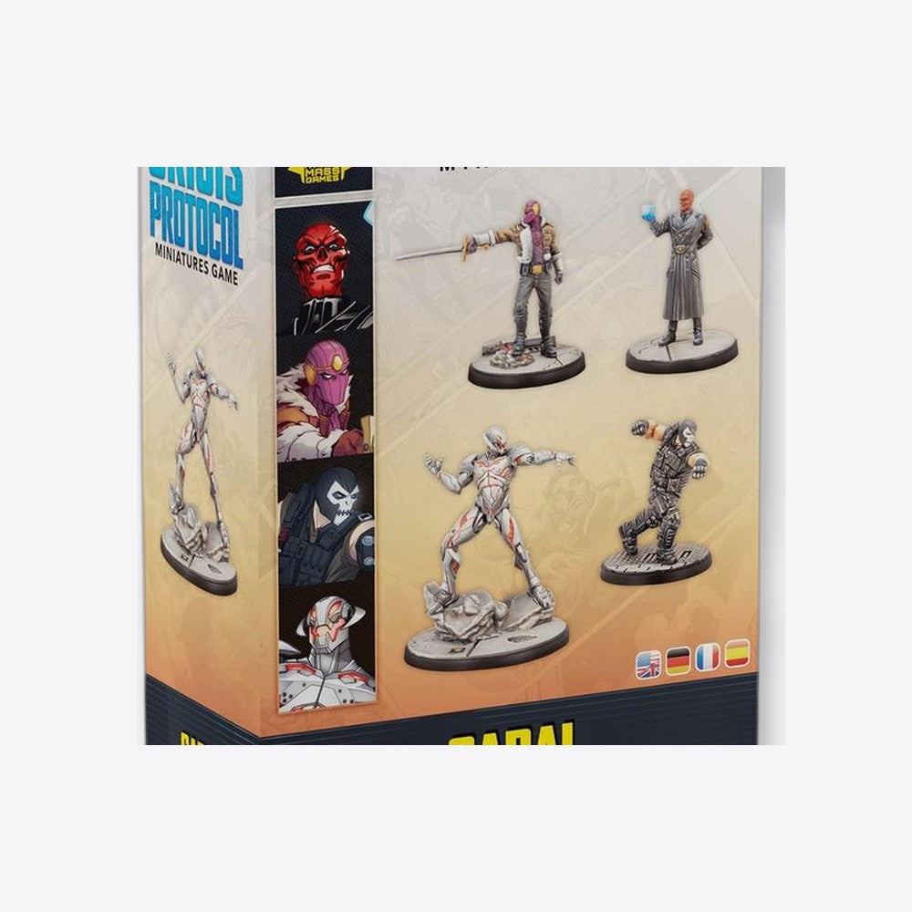 Asmodee Juego de mesa marvel crisis protocol cabal affiliation pack edad recomendada 14 años (imagen 5 de 6)