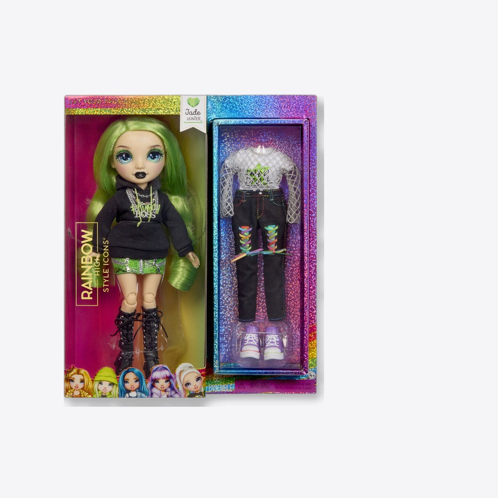 Mga Muñeca Jade Style Icons Fashion Dolls Rainbow High (imagen 6 de 6)