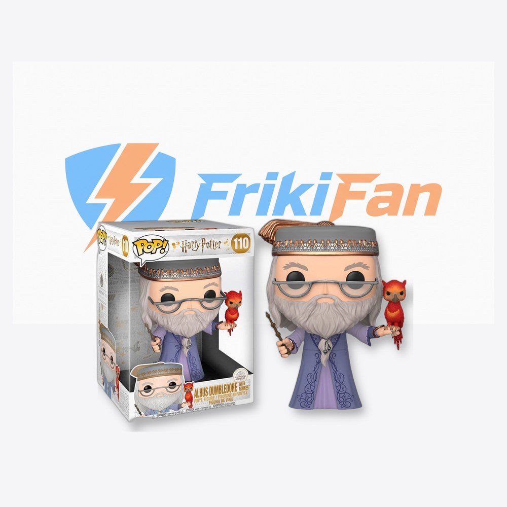Funko Figura POP Harry Potter Albus Dumbledore with Fawkes 25cm (imagen 6 de 6)