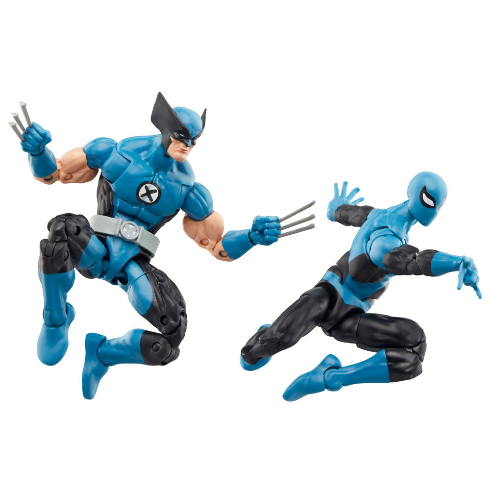 Marvel Blister 2 Figuras Wolverine Spiderman Hasbro
