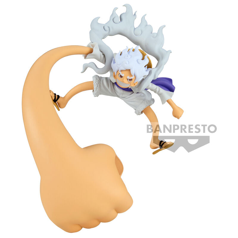 One Piece Figura Monkey D Luffy Gear 5 12cm Banpresto
