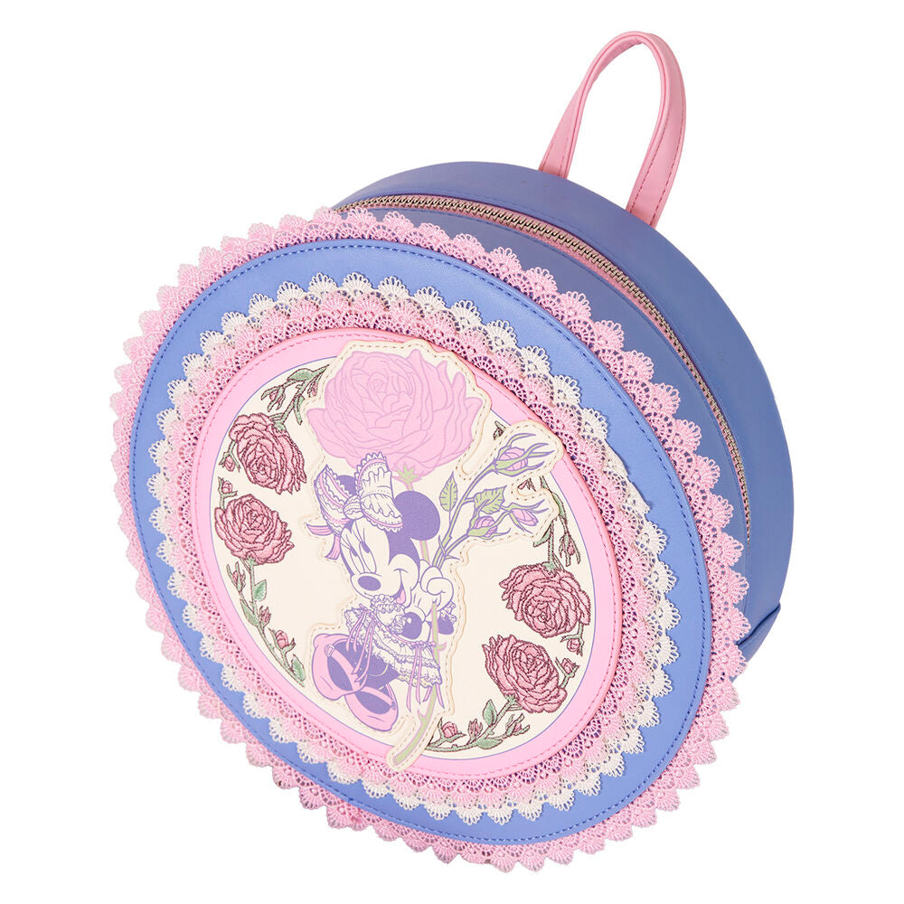 Mochila Floral Minnie Disney Loungefly 23cm (imagen 6 de 8)