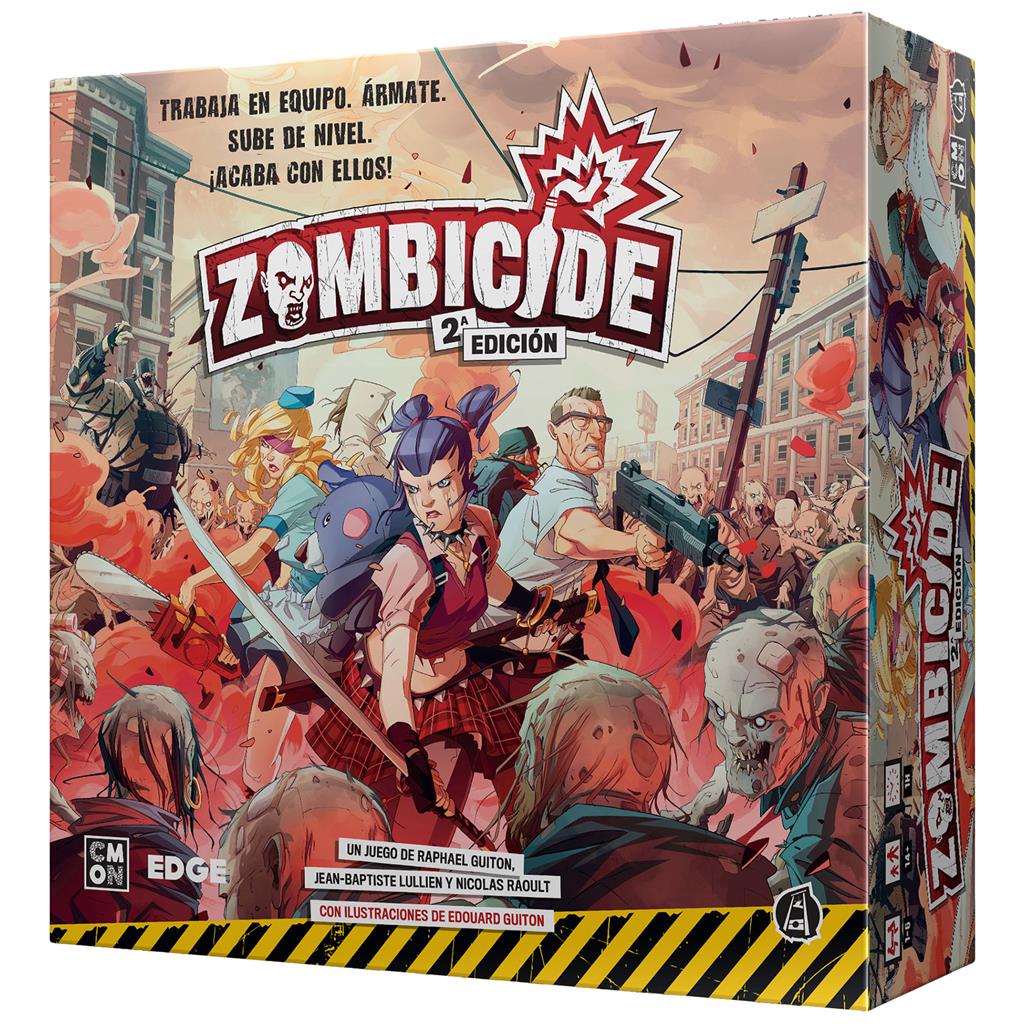 Asmodee Juego de mesa zombicide segunda edicion pegi 14