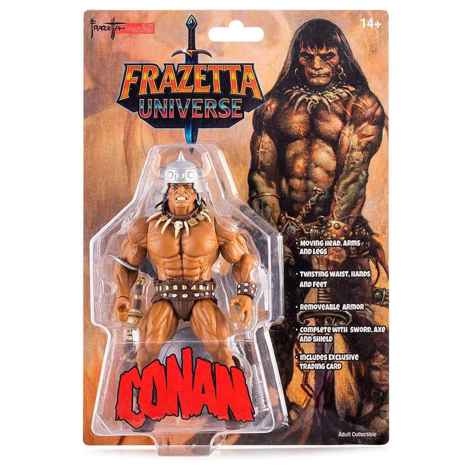 Figura Conan The Barbarian Frazetta Icon 14cm (imagen 4 de 6)