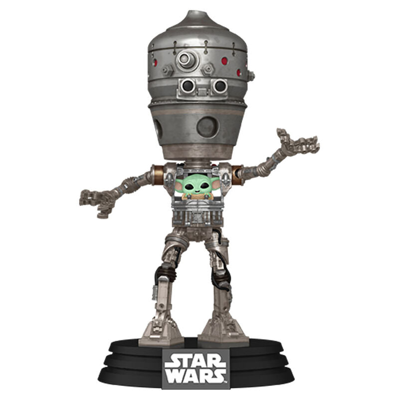 IG-12 with Grogu - Pop Vinyls | Star Wars The Mandalorian