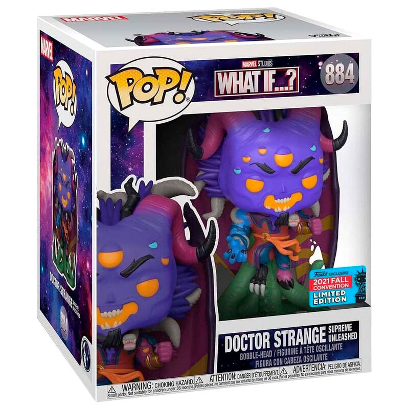 Funko Figura POP  Marvel What If...? Doctor Strange Supreme Exclusive (imagen 2 de 4)