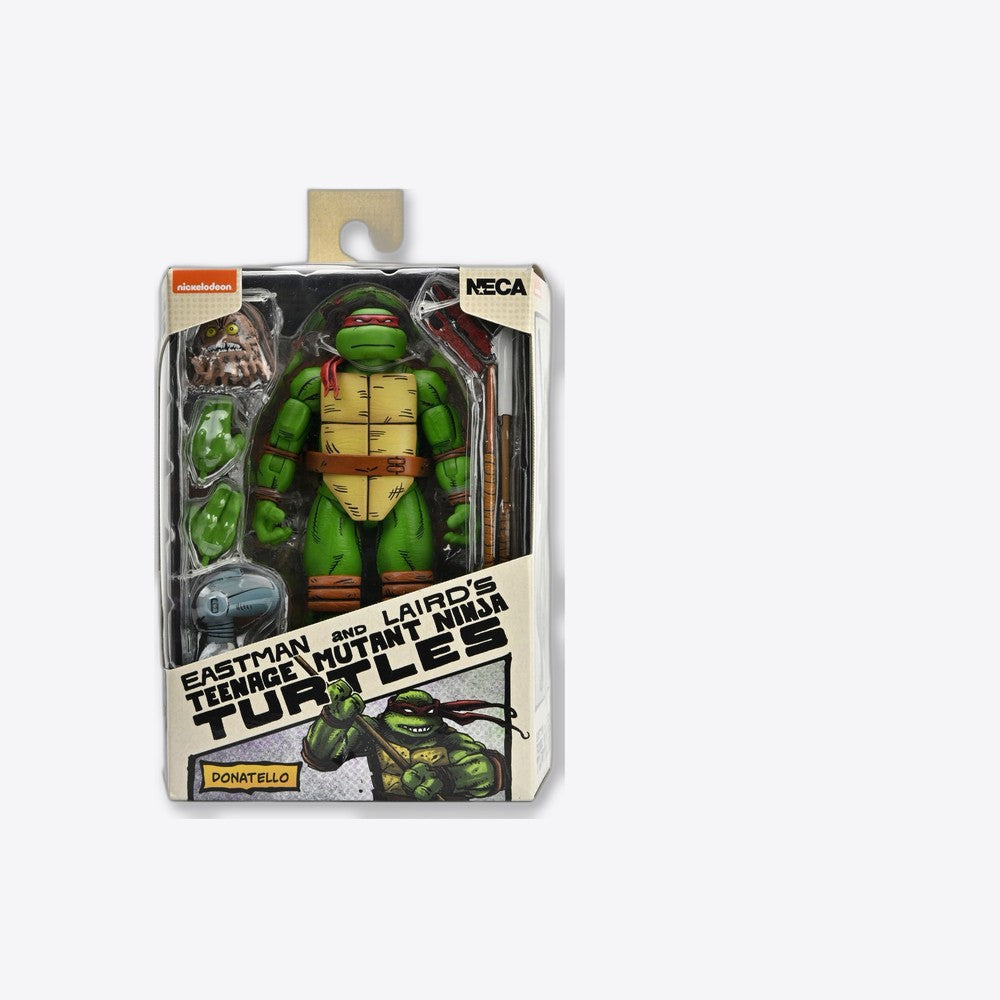 Figura neca teenage mutant ninja turtles mirage comics donatello scale action 18cm (imagen 6 de 6)