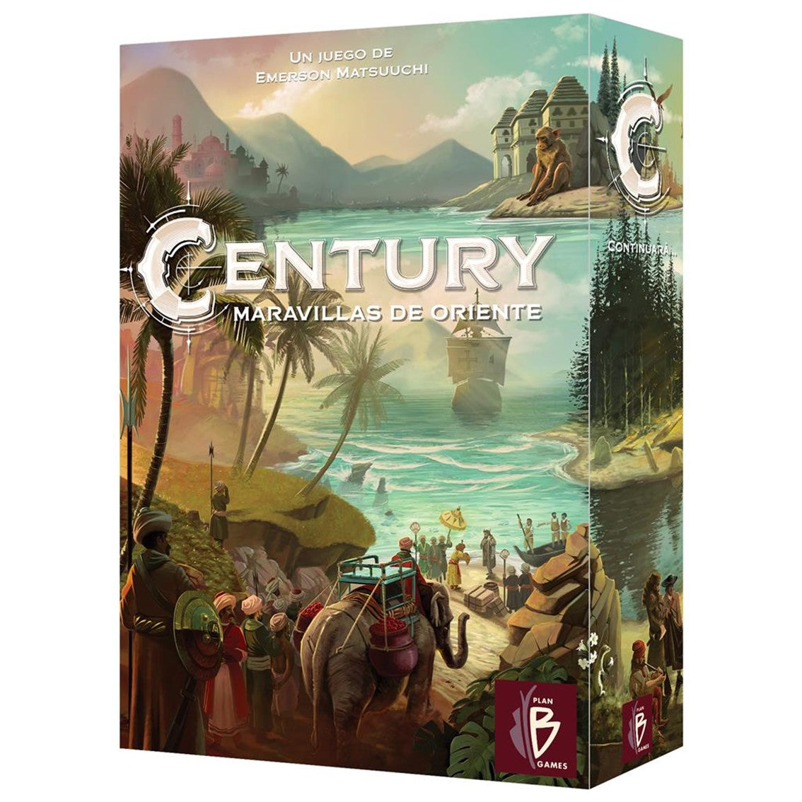 Asmodee Juego de mesa century maravillas de oriente pegi 8