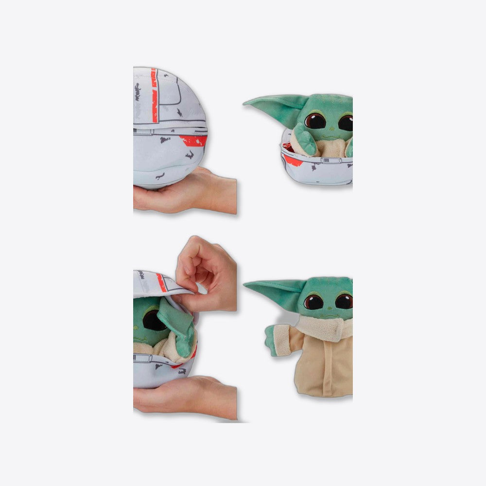 Peluche hasbro star wars the mandalorian the child baby yoda (imagen 5 de 6)