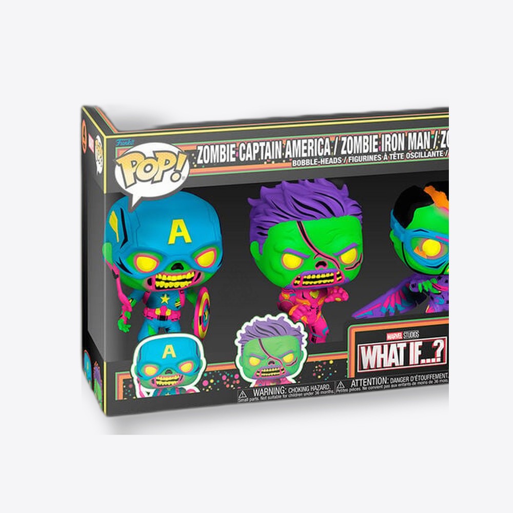 Funko Blister 4 figuras POP Marvel What If...? Exclusive (imagen 4 de 6)