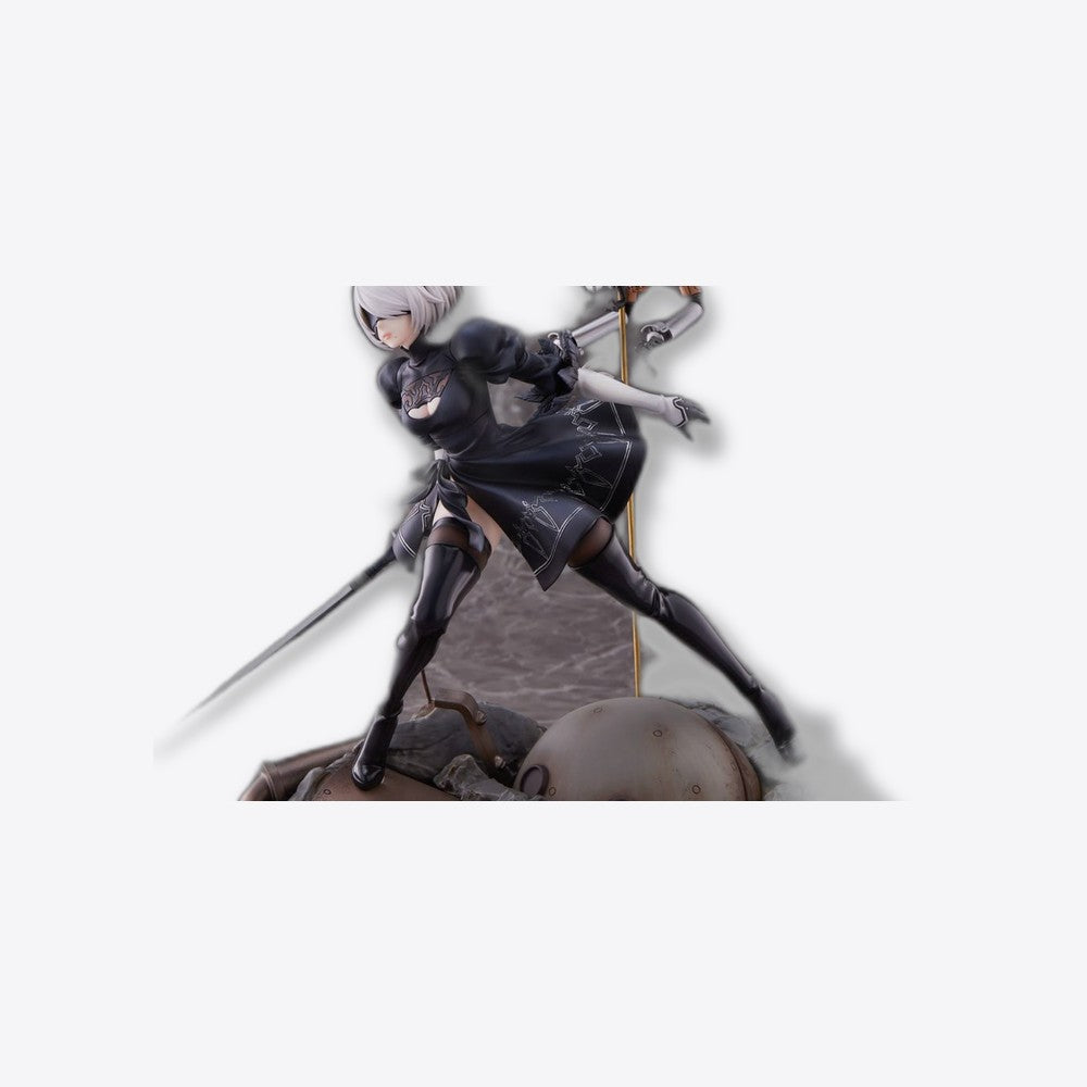 Figura aniplex 2b deluxe edition statue 20 cm nier automata ver.1.1a 1 - 7 scale (imagen 5 de 6)