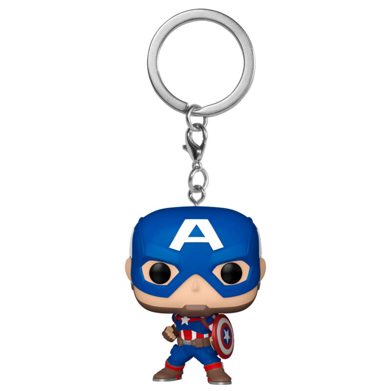 Llavero Pocket POP Marvel Captain America Classics - Funko | Marvel