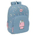 Safta Mochila Snoopy Peanuts 46cm adaptable