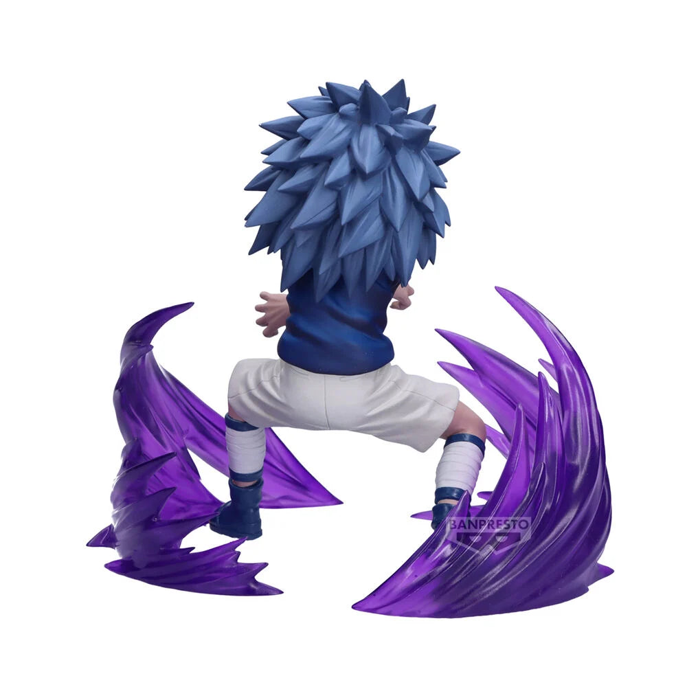 Banpresto Figura Sasuke Uchiha Vibration Stars Naruto 72 Series 15cm (imagen 4 de 6)