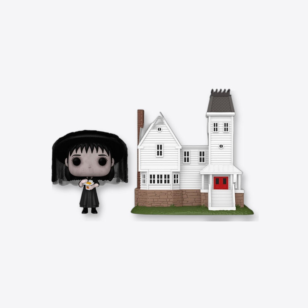 Funko Figura POP Town Beetlejuice Lydia Deetz with Maitland House (imagen 3 de 6)