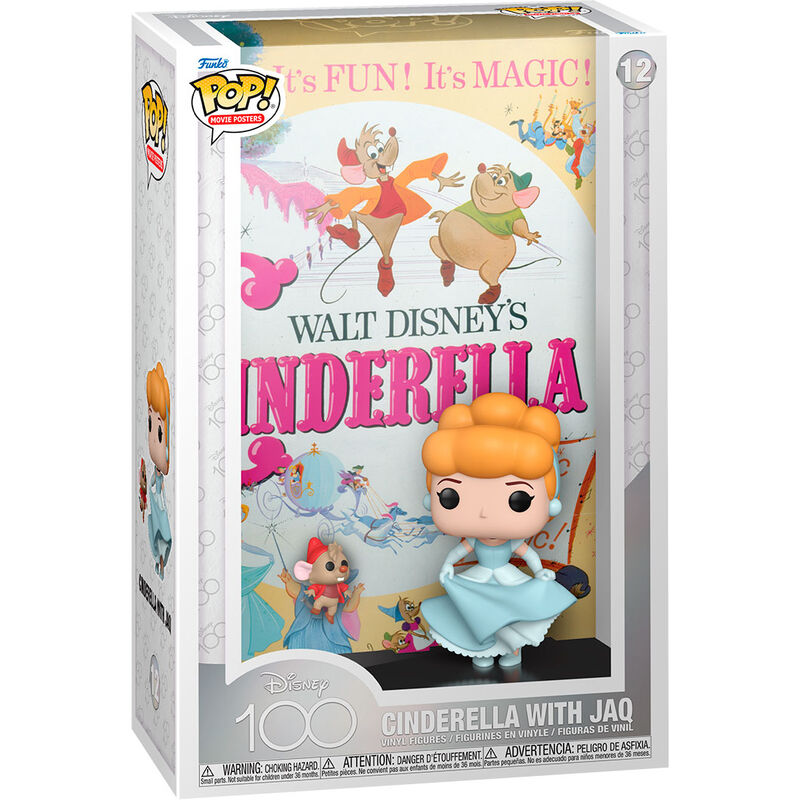 Funko Figura POP Movie Poster Disney Cenicienta (imagen 2 de 4)