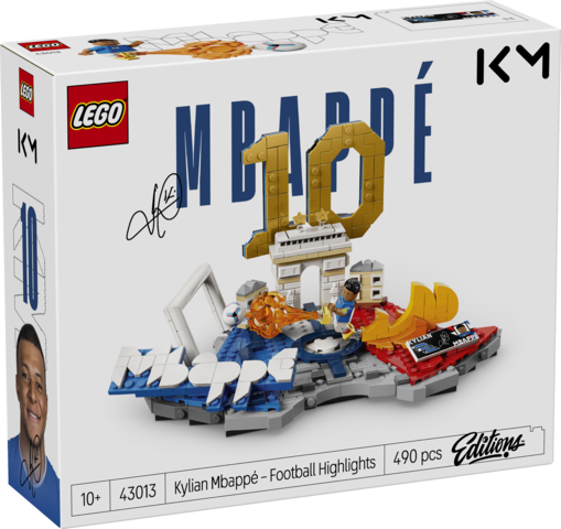 Lego fenómenos del fútbol kylian mbappé