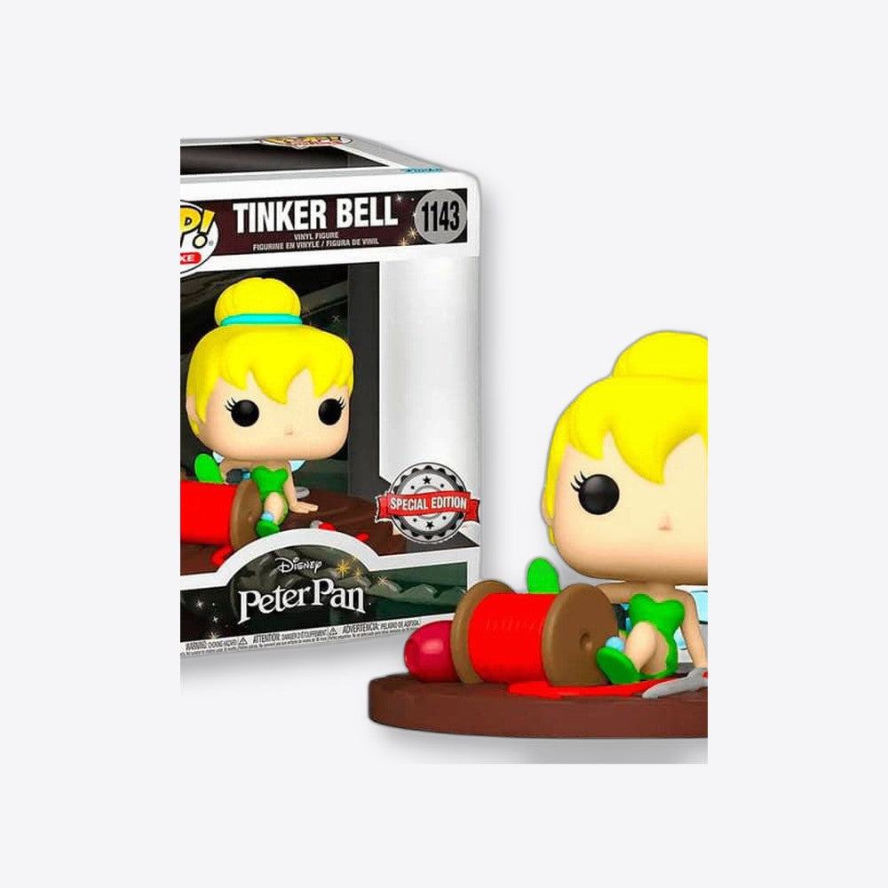 Funko Figura POP Disney Peter Pan Tinker Bell on Spool Exclusive (imagen 6 de 6)