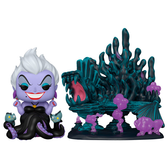 Funko Figura POP Town Disney Villains Ursula & Ursulas Lair (imagen 2 de 6)