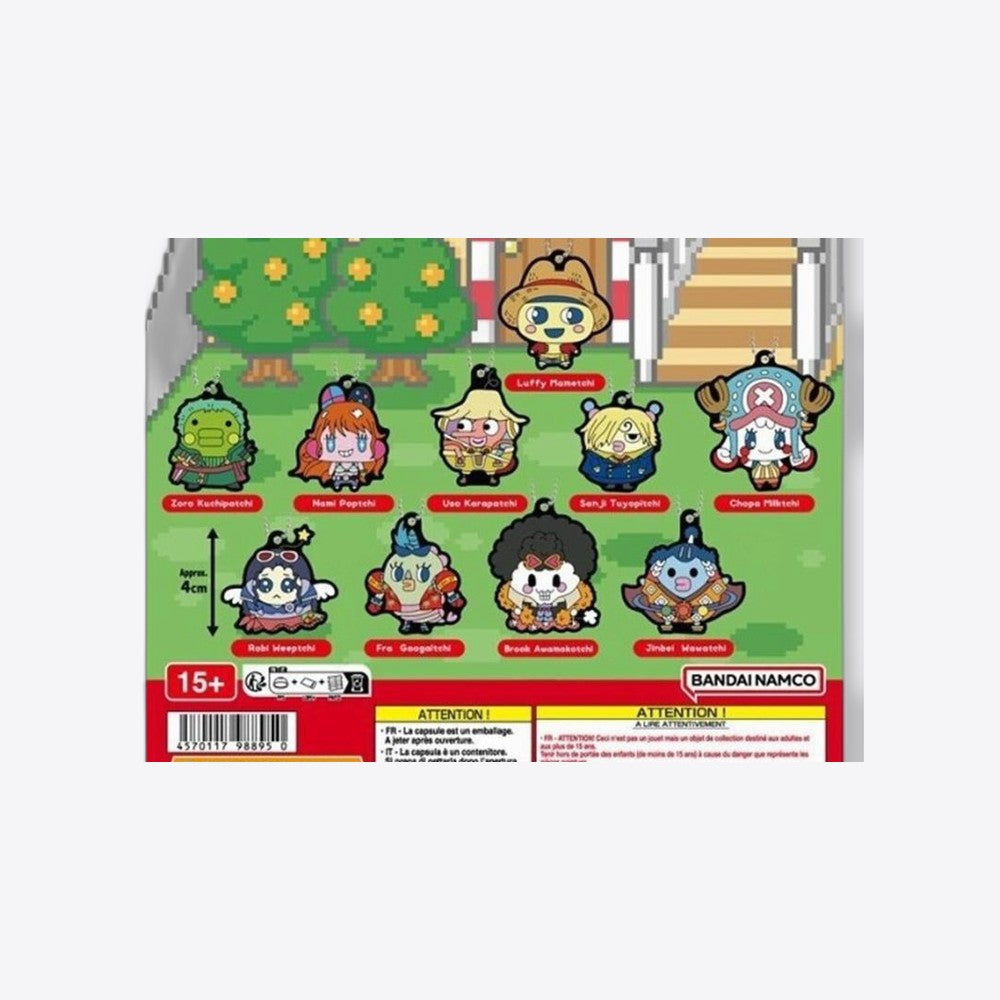 Bandai Set gashapon lote 40 articulos one piece x tamagotchi special rubber mascot (imagen 5 de 6)