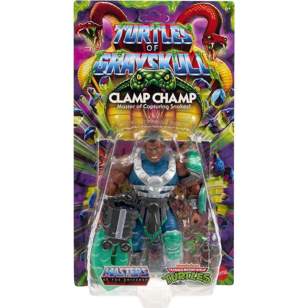 Clamp Champ Turtles of Grayskull - Figura | Masters of the Universe