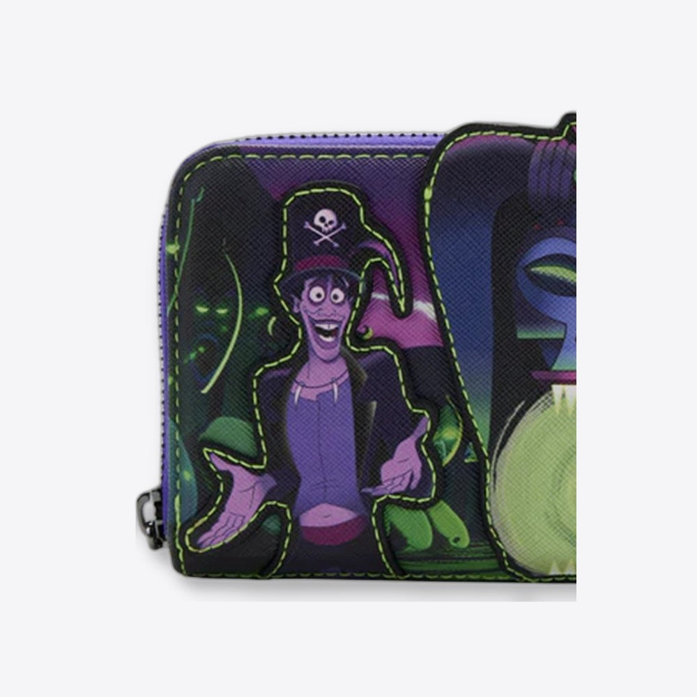 Cartera loungefly funko disney tiana y el sapo dr. facilier lenicular (imagen 3 de 6)