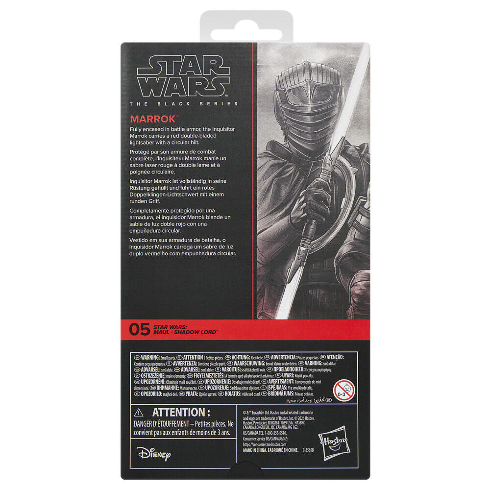 Hasbro Figura Marrok Maul - Shadow Lord Star Wars 15cm (imagen 9 de 10)