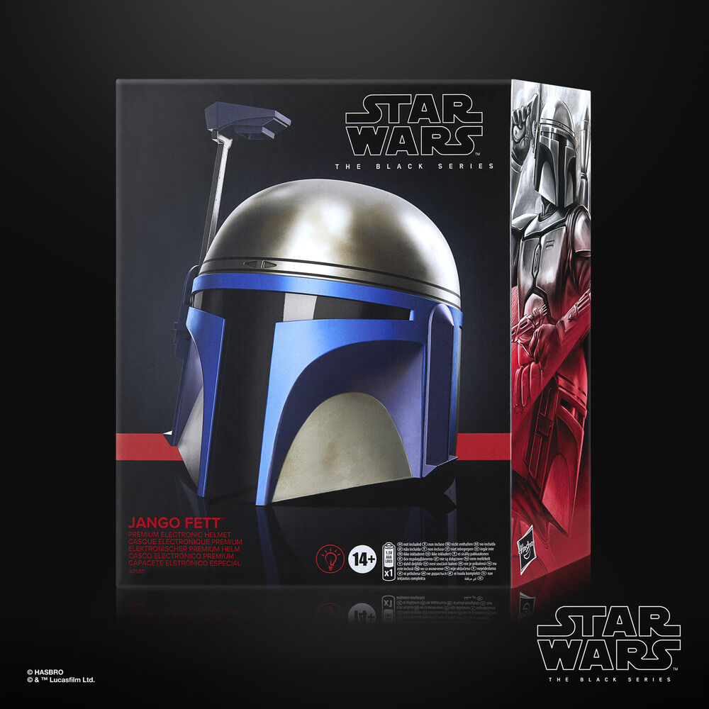 Hasbro Casco electronico premium Jango Fett Star Wars The Black Series (imagen 5 de 10)